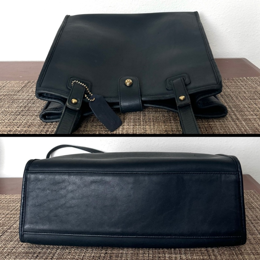 ❤️SOLD❤️Vintage Coach Navy Dover Bag #9900 - Picture 4 of 10